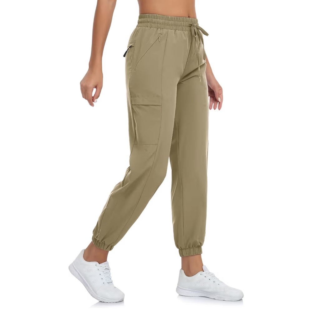 Nomolen Hiking Cargo Pants Lightweight Quick Dry Joggers Outdoor Medium NWT - Picture 1 of 7